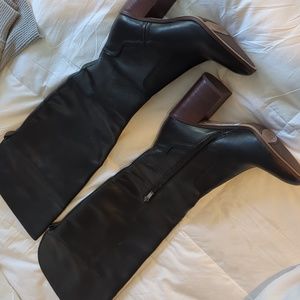 Franco Sarto above the knee black boots. 7.5 nwot